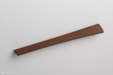 Onda мебельная ручка-раковина 160 мм кортеновская сталь левая