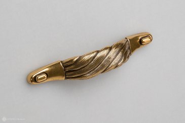 Journey мебельная ручка-скоба 128 мм состаренное золото