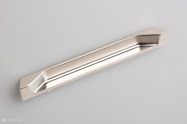 Sintesi мебельная врезная ручка 128 мм никель матовый