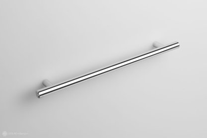 RR002 мебельная ручка-релинг 192 мм хром полированный