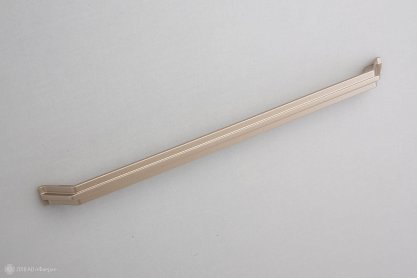 1495 мебельная ручка-скоба 320 мм никель сатиновый матовый