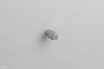 RC015 мебельная ручка-кнопка сатиновый хром