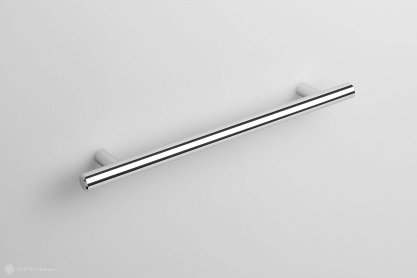 RR002 мебельная ручка-релинг 160 мм хром полированный