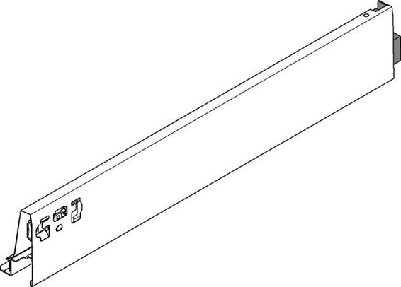 TANDEMBOX intivo/antaro, царга М 83/500мм, черная, прав.