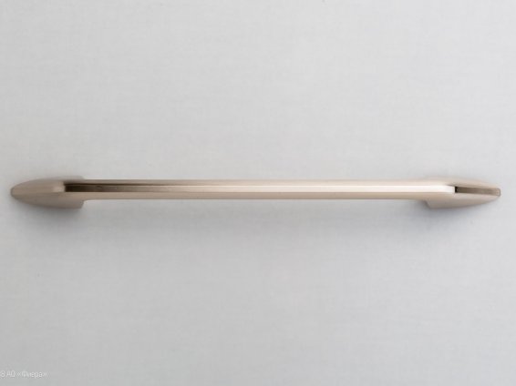Quadra мебельная ручка-скоба 192-224 мм нержавеющая сталь