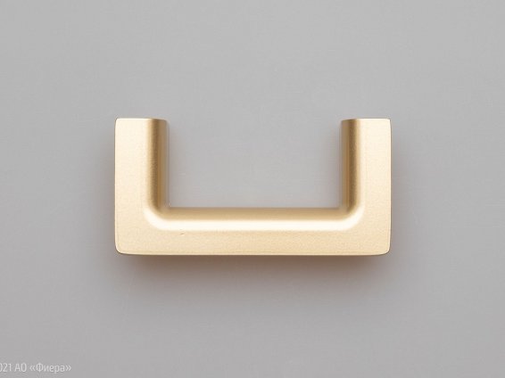 WMN334 ручка-кнопка 64 мм половина квадрата латунь galver