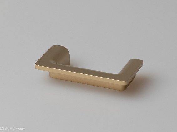 WMN334 ручка-кнопка 64 мм половина квадрата латунь galver