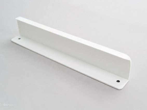 WMN450 торцевая мебельная ручка 200 мм белый матовый