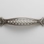 Varieta мебельная ручка-скоба 96 мм состаренное серебро