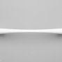 Nautilus ручка-скоба 160 мм белый матовый шелк RAL 9003