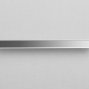 3612 мебельная ручка-профиль 160 мм анодированный алюминий глянцевый