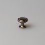 RC053 мебельная ручка-кнопка старинная латунь