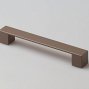 1015 мебельная ручка-скоба 160 мм коричневая
