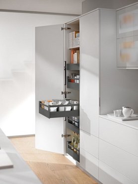 Внутренний ящик TANDEMBOX antaro TIP-ON BLUMOTION (высота C 192, глубина 270 мм, до 10 кг), серый орион