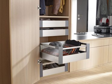 Внутренний ящик TANDEMBOX antaro (высота D 224, глубина 450 мм), нержавеющая сталь