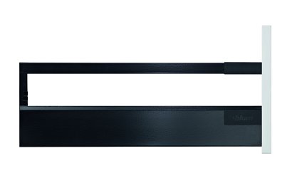 Ящик TANDEMBOX antaro с TIP-ON BLUMOTION (высота С 192, глубина 400 мм, вес ящика до 20 кг), крепление INSERTA, черный