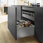 Ящик LEGRABOX pure (высота F 241, глубина 450 мм), серый орион