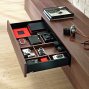 Ящик LEGRABOX pure (высота M 90,5, глубина 400 мм), для тонких фасадов, терра-черный